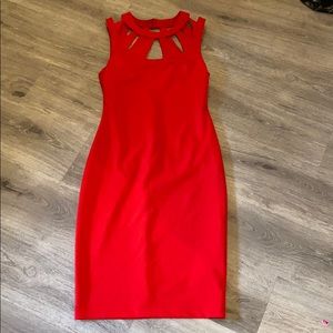 JcPenny • Red dress • Perfect Wedding Attire